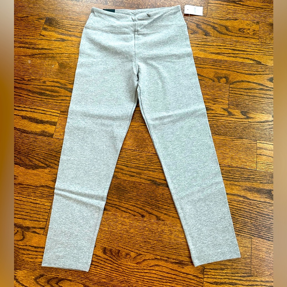 J Crew Gray Cropped leggings. NWT Size Small.